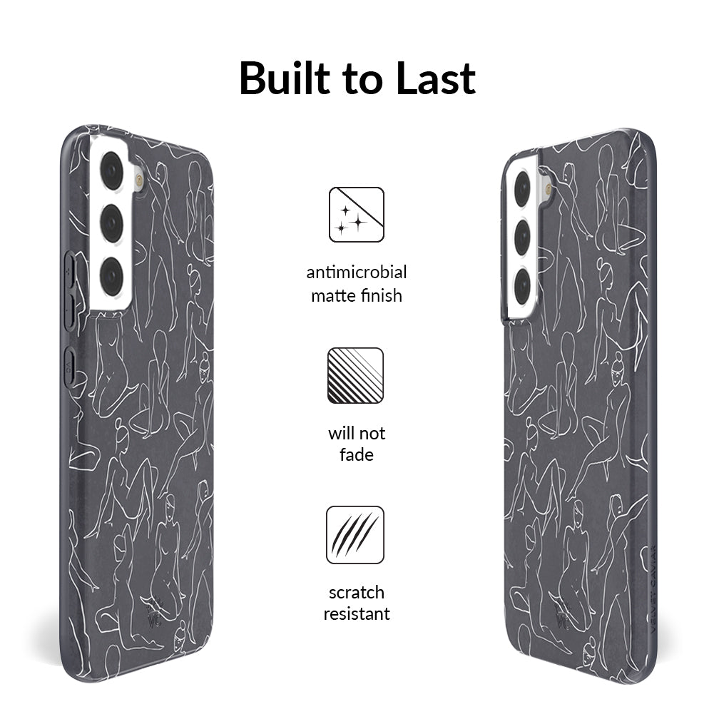 Stylish Samsung Phone Case with Smoke Design - Durable & Protective Cover for Galaxy Series - Perfect for Everyday Use, Travel & Work