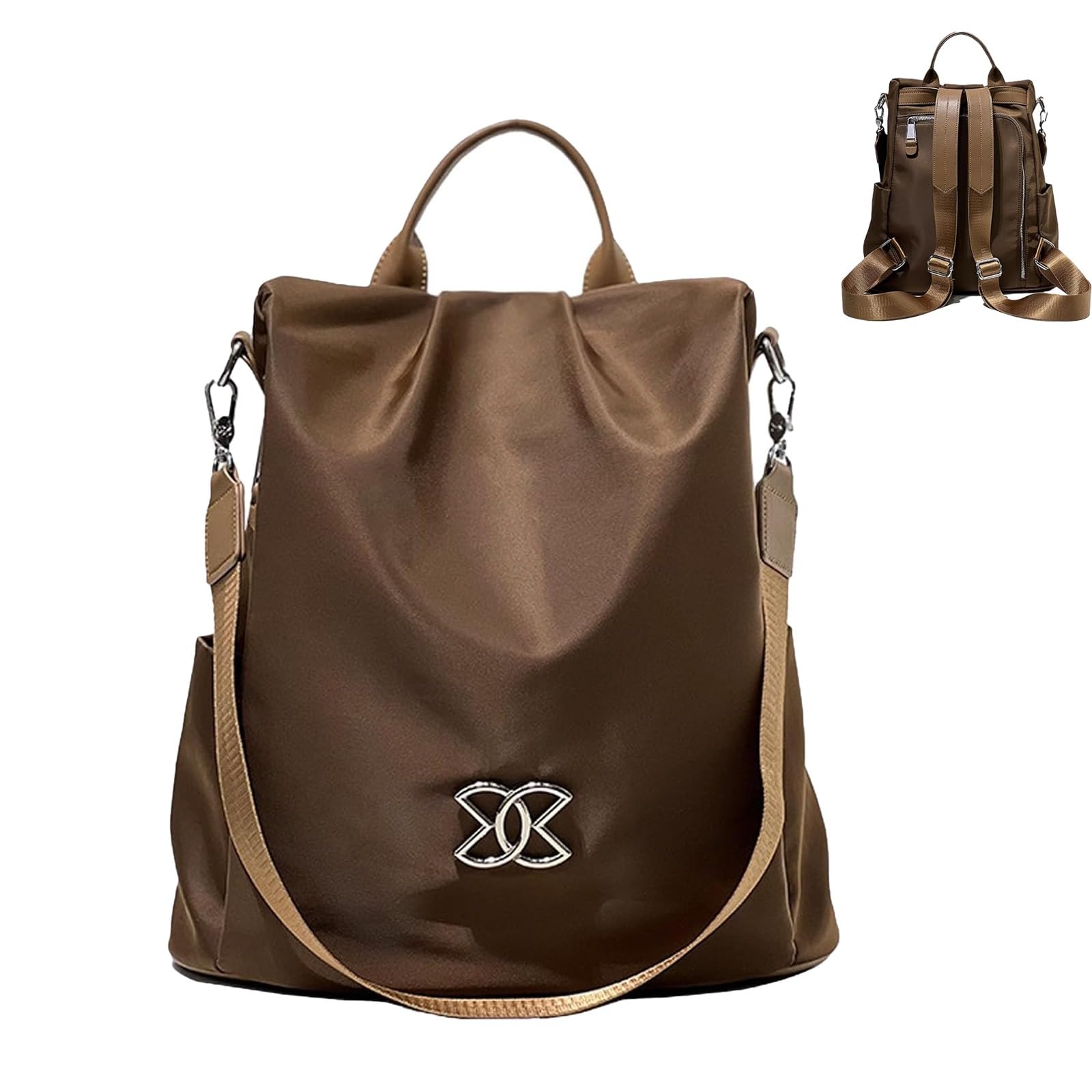 Anti-Theft Large Backpack for Women - Durable Oxford Travel Bag for Commuting & Hiking