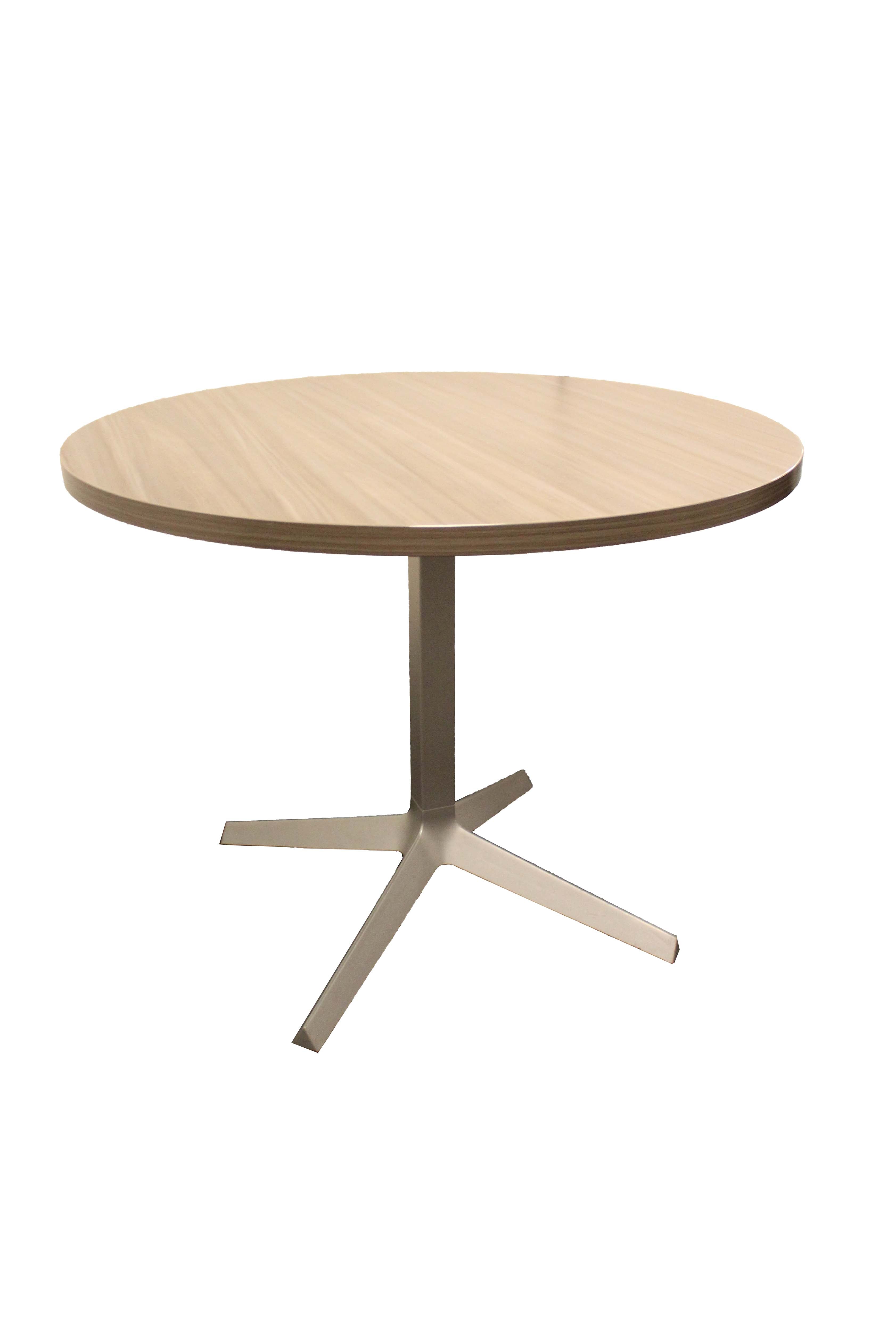 Knoll Brown 48 Inch Laminate Dinette Table - Perfect for Small Kitchen, Breakfast Nook, and Dining Room