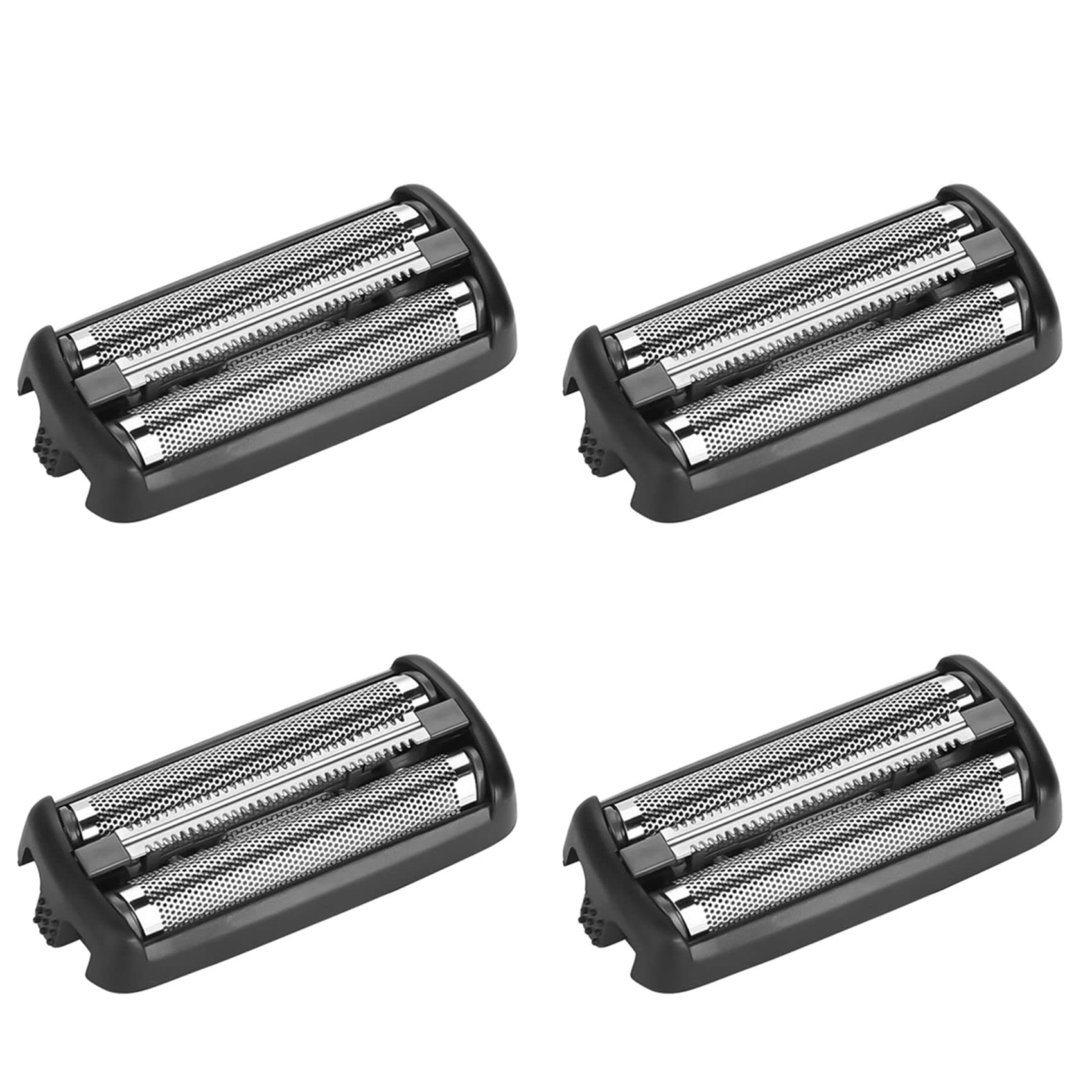GROCKSTR 4X Replacement Hair Clipper Blades for RSCX-9008 Shaver - Professional Men's Grooming Kit Accessories - Perfect for Home Barbering & Beard Trimming