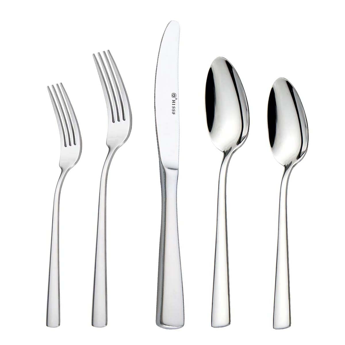 30-Piece Stainless Steel Cutlery Set for 6 - Forks, Spoons & Knives - Durable Silverware Set for Dining, Kitchen & Entertaining