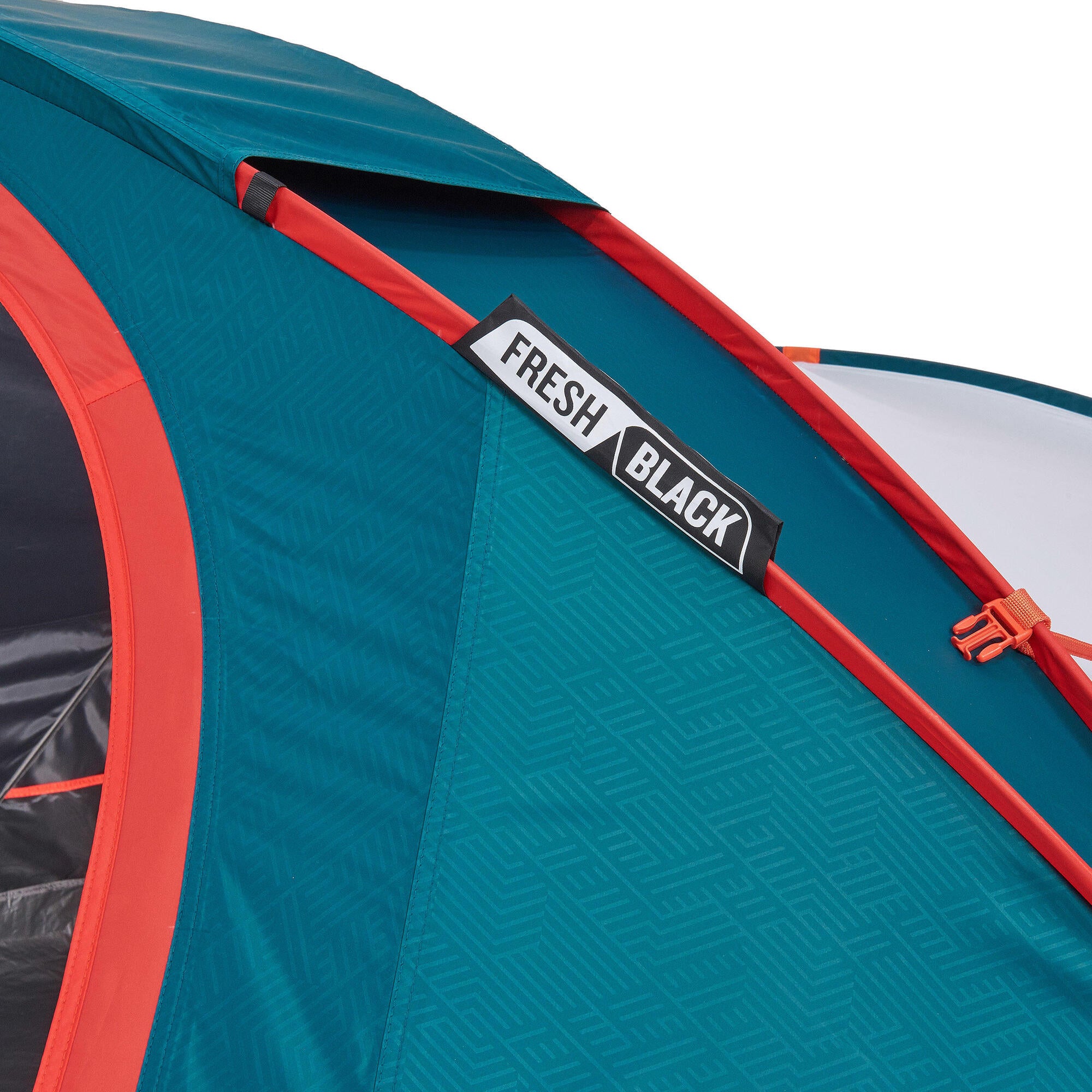 Quechua 2 Second XL Fresh & Black Waterproof Pop Up Camping Tent for 3 Person - Instant Setup for Hiking, Backpacking & Outdoor Adventures
