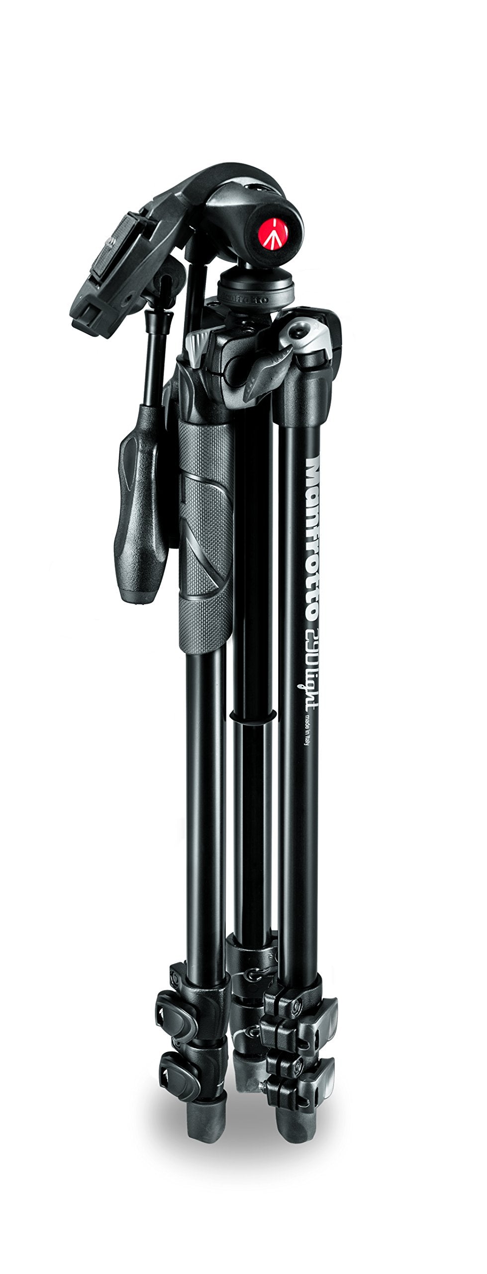 Manfrotto Professional Tripod Head Kit (Black) - Perfect for DSLR, Mirrorless Cameras & Video Shooting - Ideal for Travel, Studio & Outdoor Photography