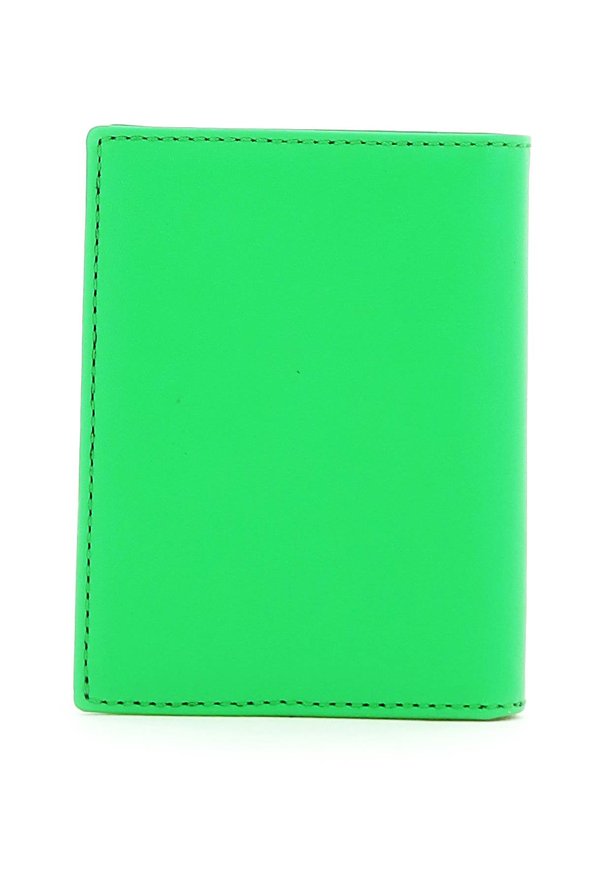 Comme des Garcons Genuine Leather Small Bifold Wallet for Men - Stylish & Compact Card Holder for Everyday Use & Travel