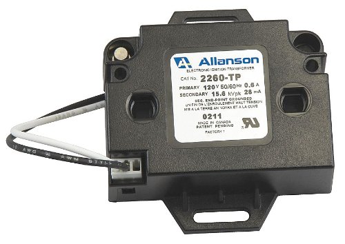Allanson 2260-TP Single Pole Gas Burner Ignitor - Replacement Igniter for Furnaces, Boilers & Water Heaters - Durable Spark Ignition for Home Heating Systems