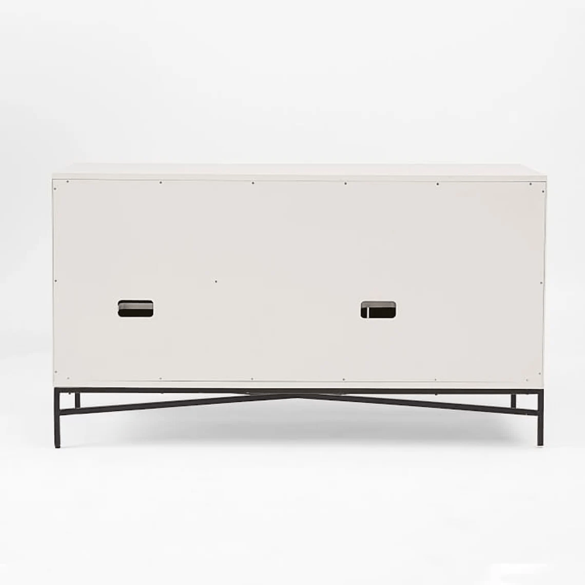 Handmade Tiled Buffet Sideboard with Metal Base - Bone Inlay Sideboard Cabinet for Dining Room, Living Room & Entryway Storage | Perfect for Home Decor & Entertaining Guests