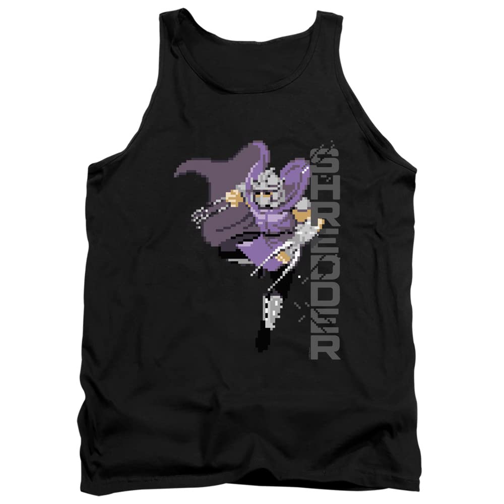 LOGOVISION TMNT Teenage Mutant Ninja Turtles Retro Arcade Shredder Unisex Adult Tank Top - Cool Graphic Tee for Fans, Casual Wear & Cosplay
