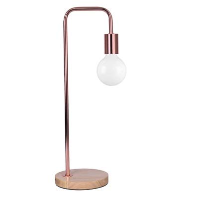 Modern Nordic Minimalist Elbow Floor Lamp - Adjustable Standing Lamp for Living Room, Bedroom, Study - Industrial Style Rose Gold Table Lamp for Home Office Decor & Cozy Reading Nook Lighting
