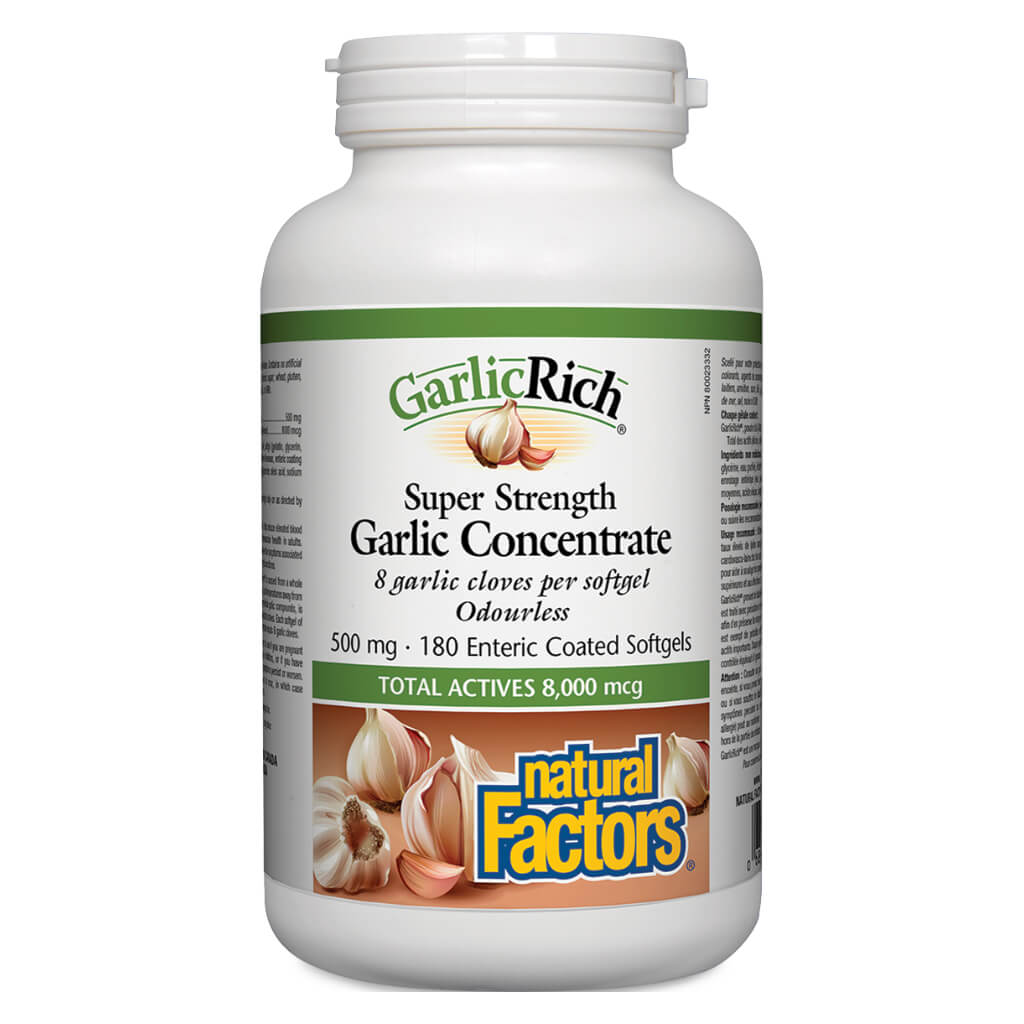 GarlicRich Super Strength Garlic Concentrate Supplement - Supports Immune & Heart Health - Perfect for Cooking, Health Boost & Natural Remedies