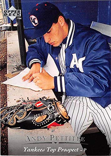 1994 Upper Deck #176 Andy Pettitte New York Yankees Rookie Baseball Card - Perfect for Collectors, Fans, and Sports Memorabilia Displays