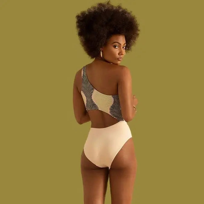 Sexy Push Up Bikini Set - One Shoulder High Waist Swimwear for Women 2024 | Summer Beachwear & Pool Party Bathing Suit