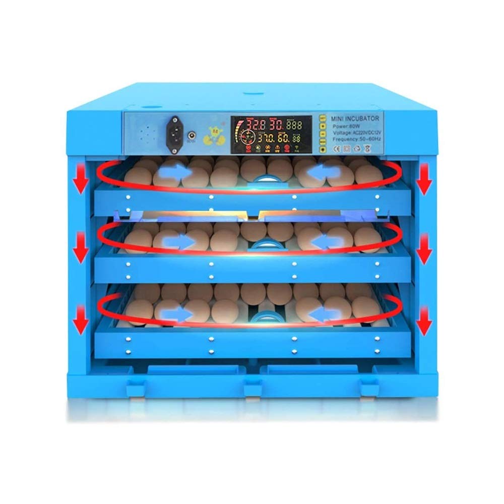 192 Egg Digital Automatic Poultry Incubator - Fully Automatic Hatcher for Chicken, Duck, Goose & Quail Eggs with Temperature Control - Perfect for Home Farming, Hatching Projects & Small Poultry Businesses
