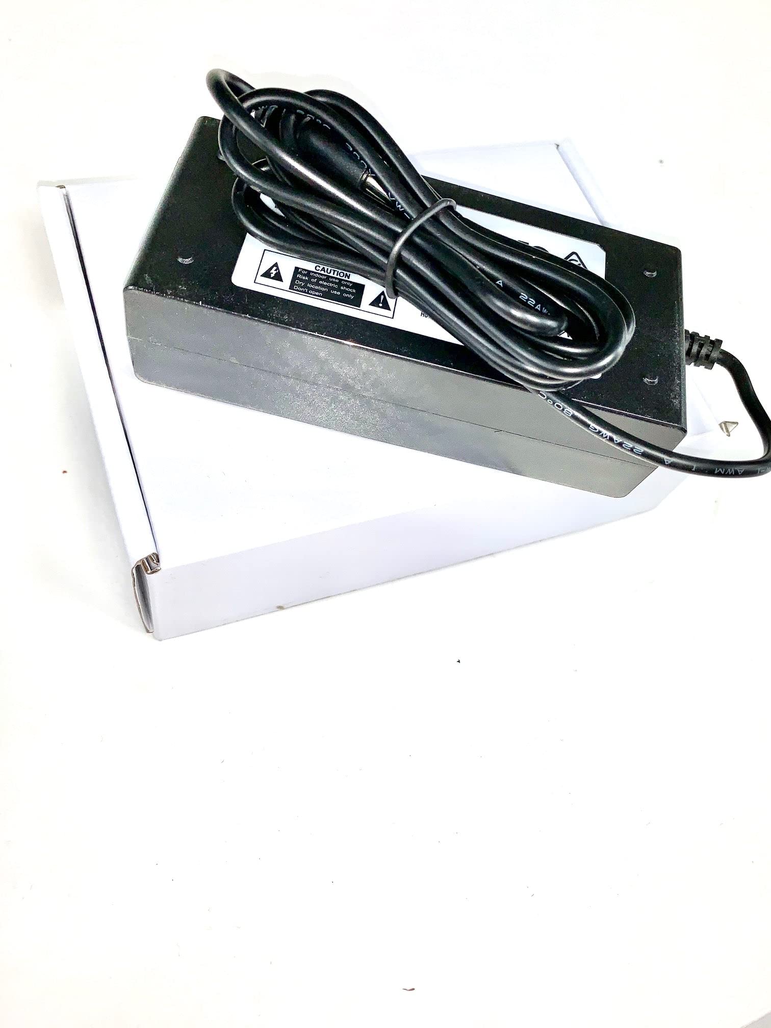 UL Listed OMNIHIL 8ft AC/DC Power Adapter for iDPRT SP320 Thermal Label Printer - Perfect for Shipping, Warehouse & Retail Label Printing