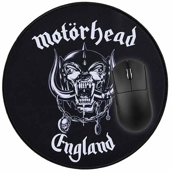 Motorhead Officially Licensed Gaming Mouse Pad - 30cm Non-Slip Desktop Mouse Mat for PC & Laptop - Perfect for Gamers, Office Work & Graphic Design
