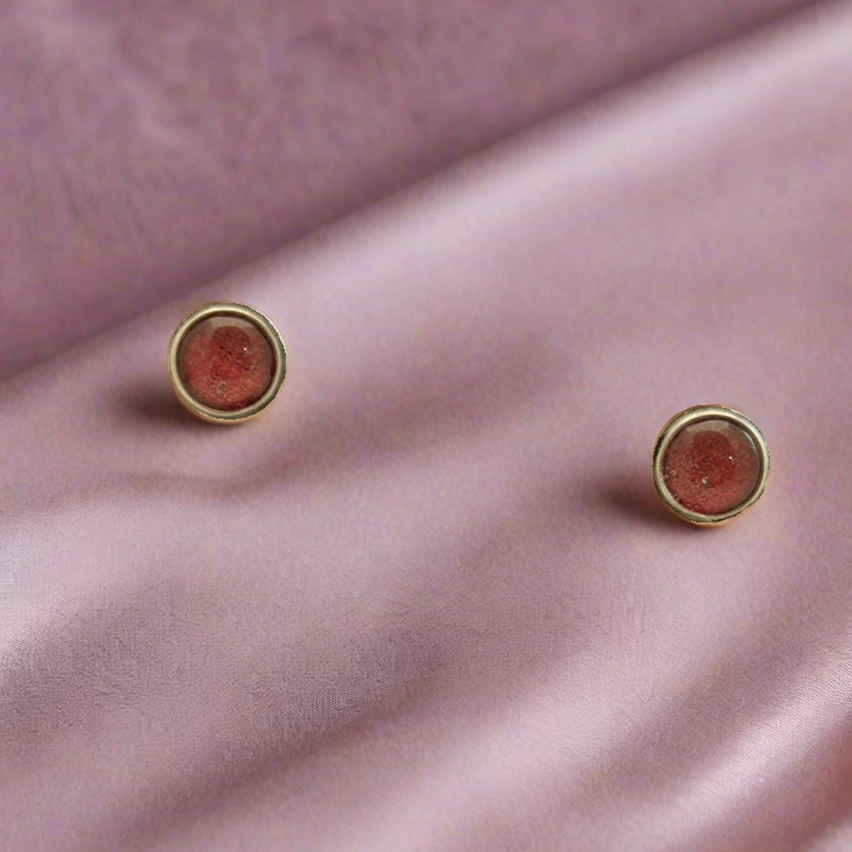 Red Tape Stud Earrings for Women - Fashionable Stainless Steel Hypoallergenic Earrings for Daily Wear, Parties & Gifts