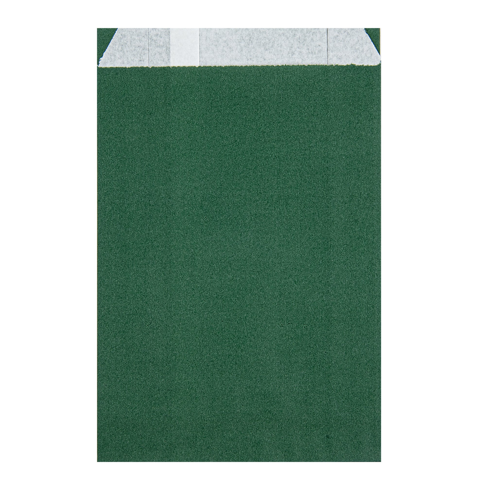 Eco-Friendly Forest Green French Fry & Snack Bags - 4.25
