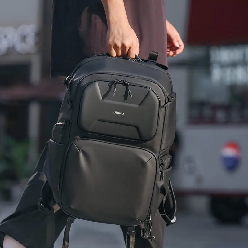 Ulanzi BP10 35L Hardshell Camera Backpack - Waterproof DSLR Bag with Customizable Dividers for Photographers & Videographers | Perfect for Travel, Hiking, and Outdoor Photography