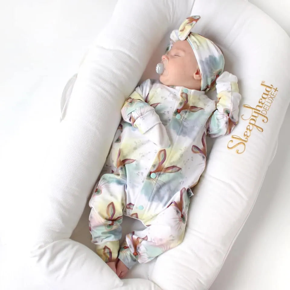 Organic Reggie Long Leg Popper Romper for Babies - Soft Cotton Jumpsuit with Snap Buttons | Perfect for Playtime, Daycare & Photo Shoots