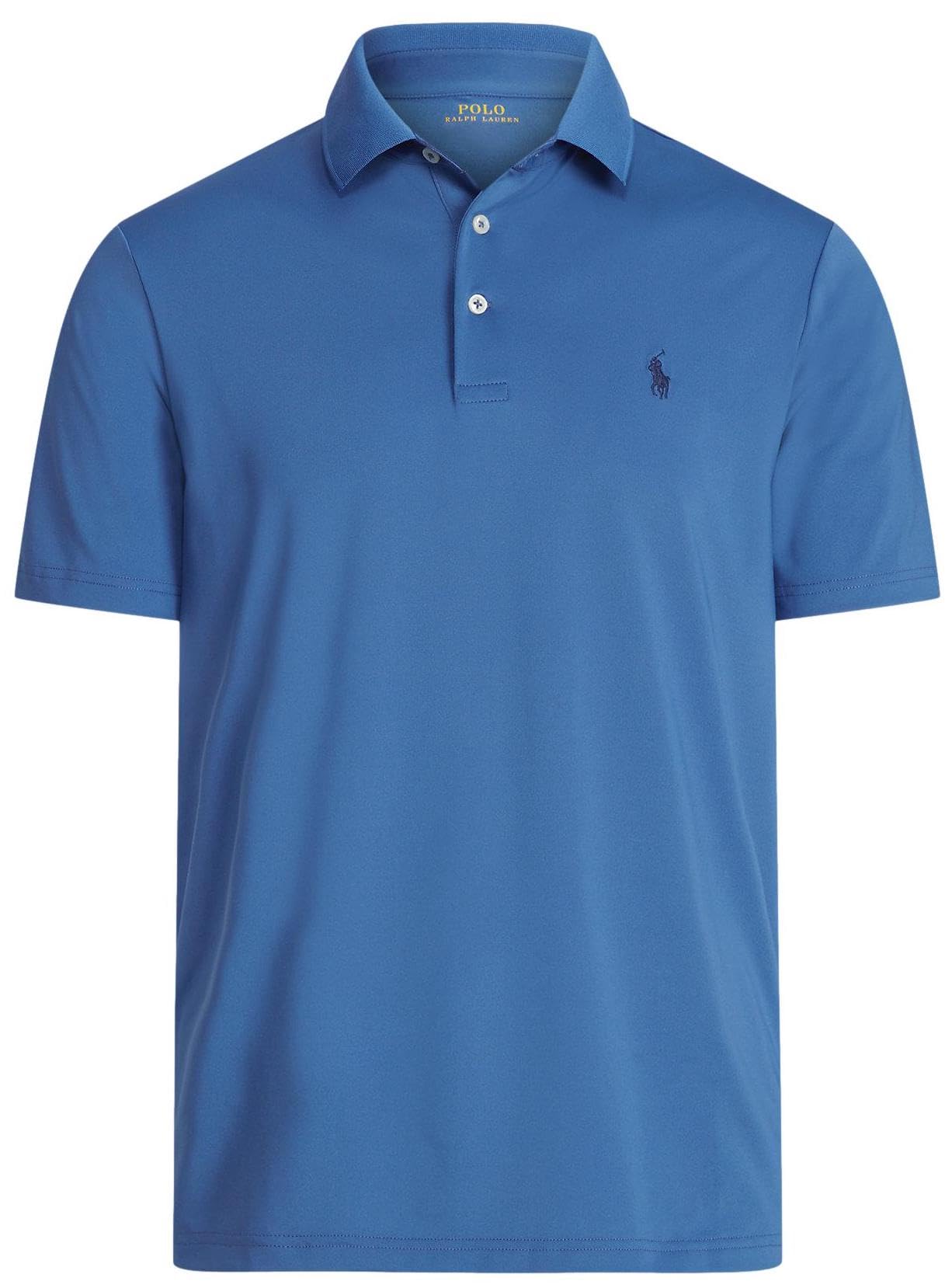 Ralph Lauren Men's Performance Polo Shirt - Moisture-Wicking, Breathable & Comfortable - XXL Size in Retreat Blue - Perfect for Golf, Business Casual & Summer Outings
