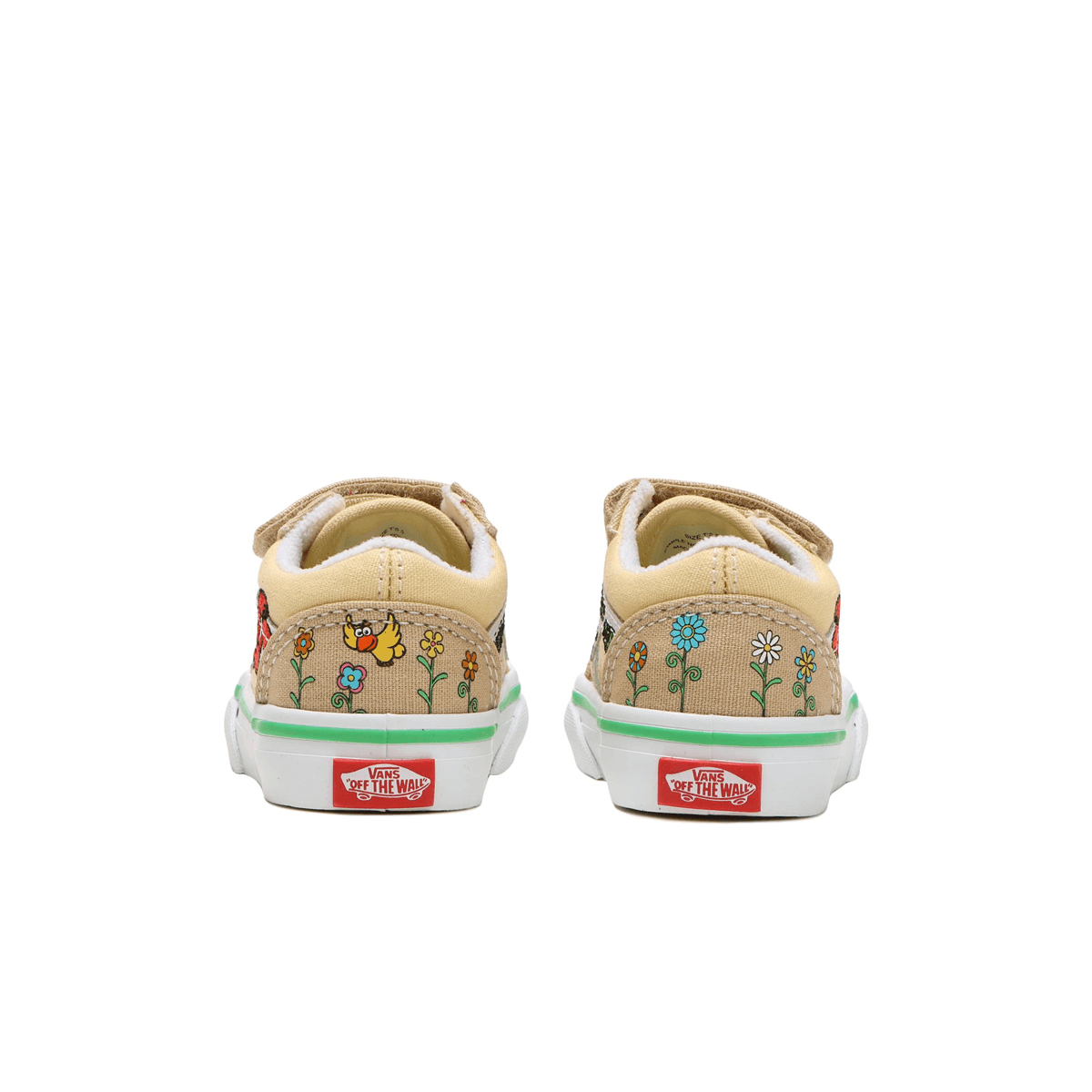 Sesame Street Toddler's Old Skool V Sneakers - Colorful Kids Shoes for Boys & Girls - Perfect for Playtime, School & Everyday Wear