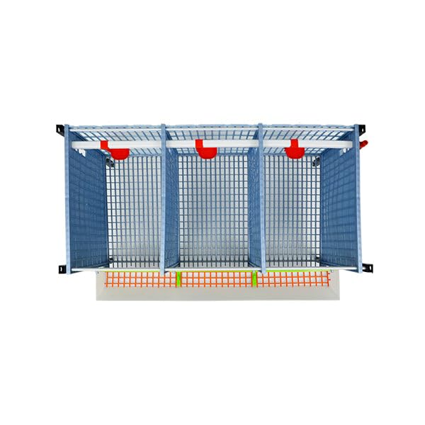 4 Layer ABS Plastic Partridge Cage - Durable & Power-Washable for Easy Cleaning | Perfect for Hatching Time & Poultry Breeding | Ideal for Farm, Backyard & Hatchery Use