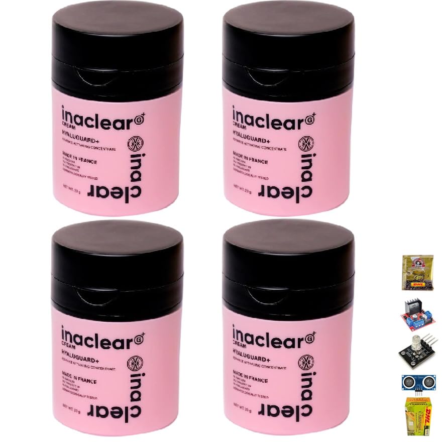 May Pichy Inaclear G+ Serum Cream - 23g/Box | French Nourishing Skincare Serum with G+ Formula | Anti-Aging & Hydrating Face Cream | Perfect for Daily Moisturizing & Night Care Routine | Free Beauty Gifts Included