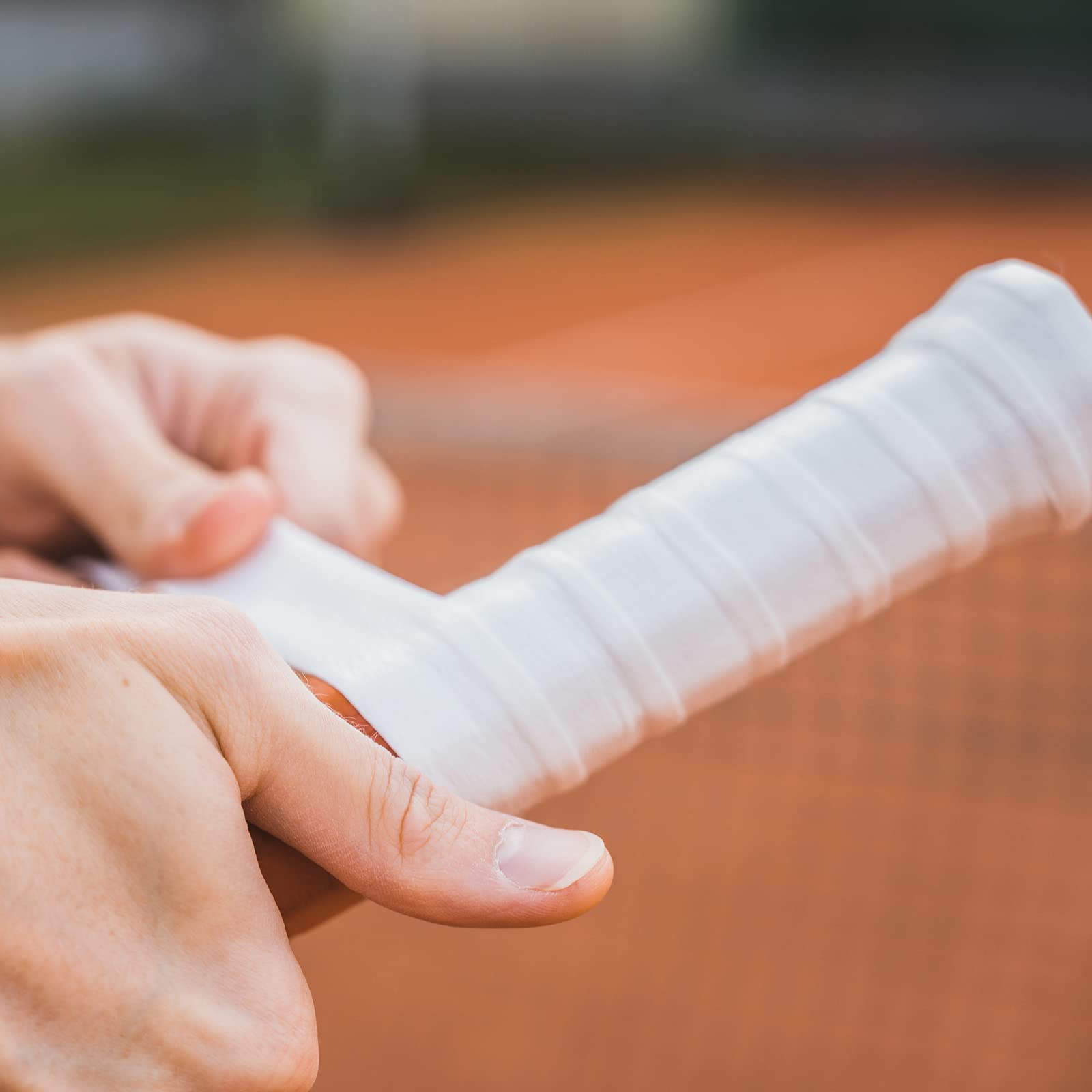 **PATIKIL Tennis Racket Grip Tape - Non-Slip PU Overgrip with Sweat Absorption for Tennis, Badminton & Fishing Rod - Perfect for Sports & Outdoor Activities**