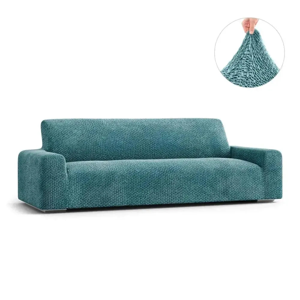 4-Seater Velvet Sofa Slipcover - Soft, Durable & Easy to Clean - Perfect for Living Room, Family Room & Home Theater