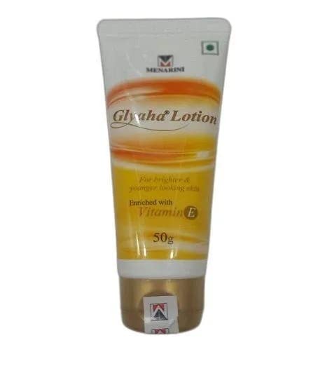 Glyaha Vitamin E Lotion - 50g | Moisturizing & Nourishing Skin Care for Dry & Sensitive Skin | Perfect for Daily Hydration & Nighttime Repair