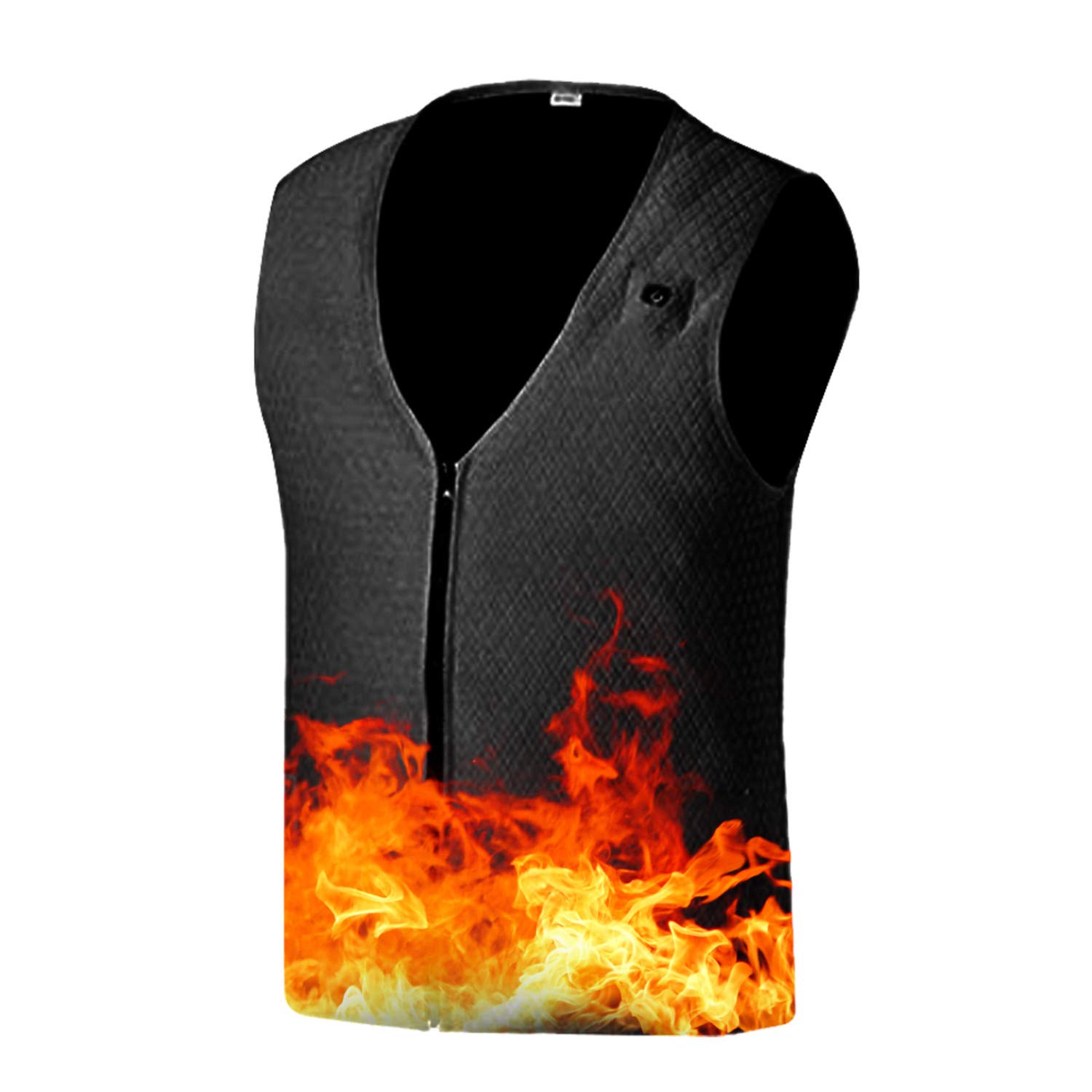 Lixada USB Heated Vest for Men & Women - Smart Infrared Heating Jacket with Rechargeable Battery - Perfect for Outdoor Activities, Winter Sports & Cold Weather
