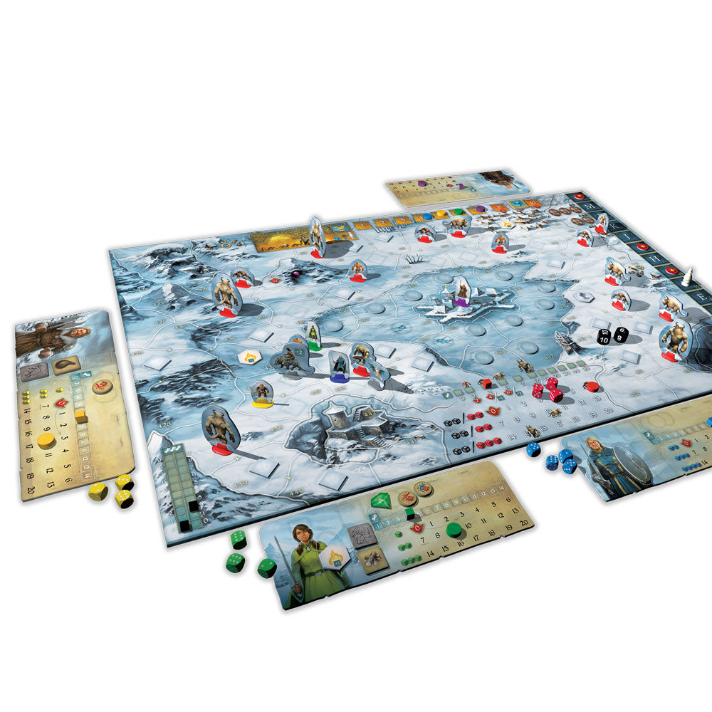 Legends of Andor: Eternal Frost - Epic Fantasy Board Game for Adults & Teens | Strategy Adventure Game with Miniatures | Perfect for Game Nights & Family Gatherings
