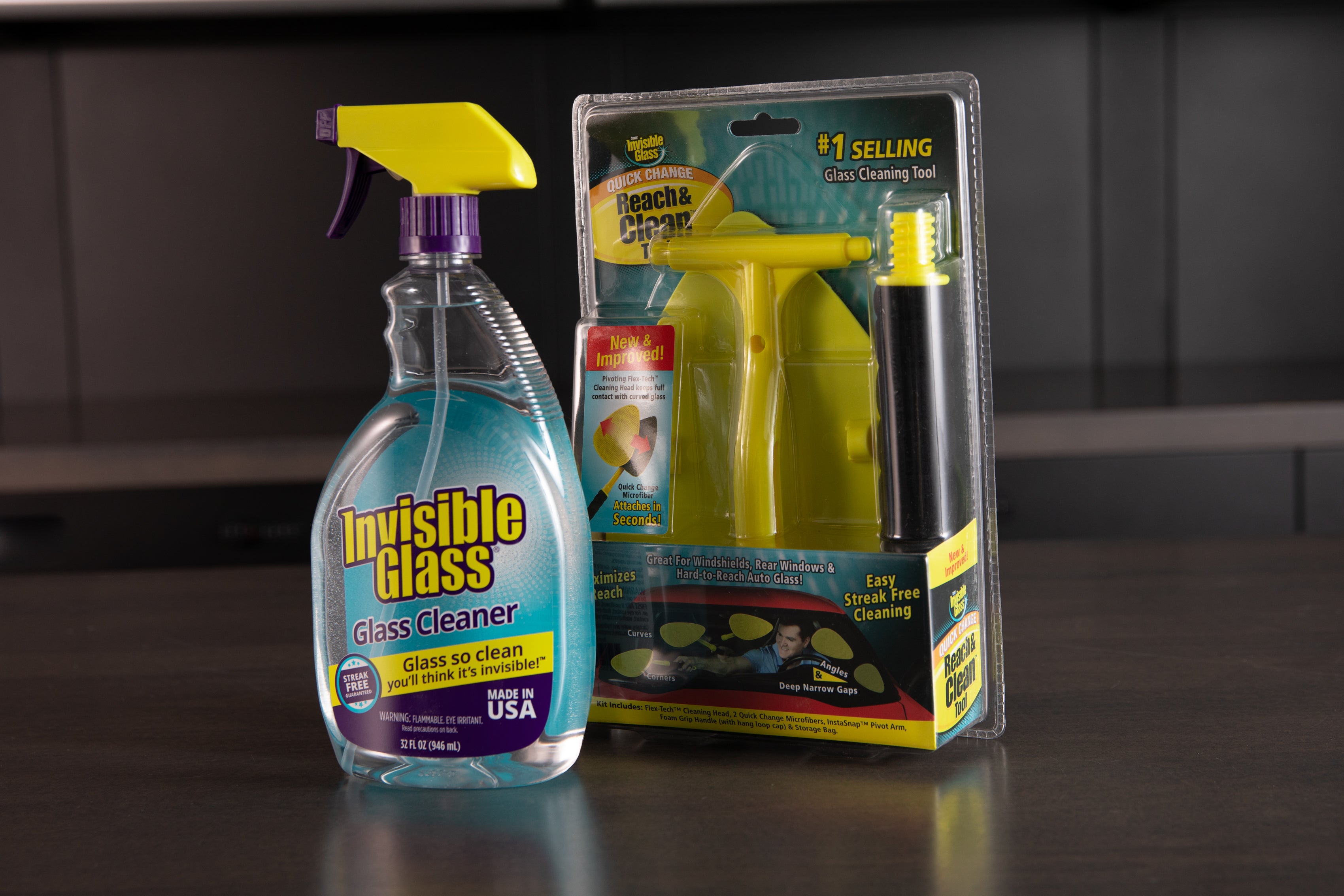 Stoner Invisible Glass Cleaner - Streak-Free Window & Mirror Cleaner for Cars, Homes & Offices | Perfect for Windshields, Eyeglasses & Electronics Screens