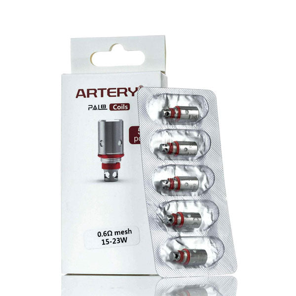 Artery PAL 2 PAL 3 Nugget+ Replacement Coils 5-Pack - Compatible with Vape Pods for Smooth Vaping Experience