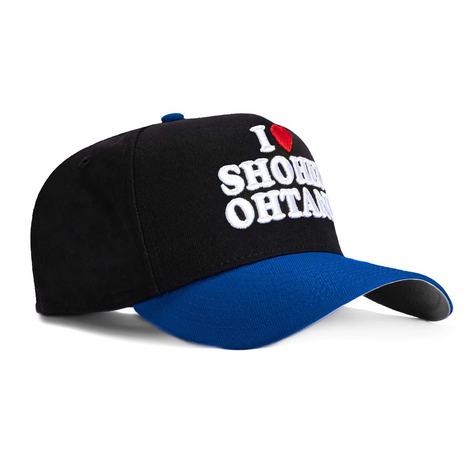 New Era 9Forty A-Frame Los Angeles Dodgers Shohei Ohtani Baseball Cap - Black & Royal Blue Adjustable Snapback Hat for Men & Women | Perfect for Baseball Games, Sports Fans & Casual Wear