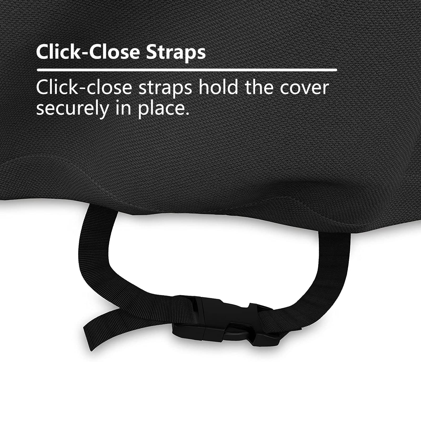 2 Pack Waterproof Heavy Duty Outdoor Swivel Lounge Chair Covers (37.5