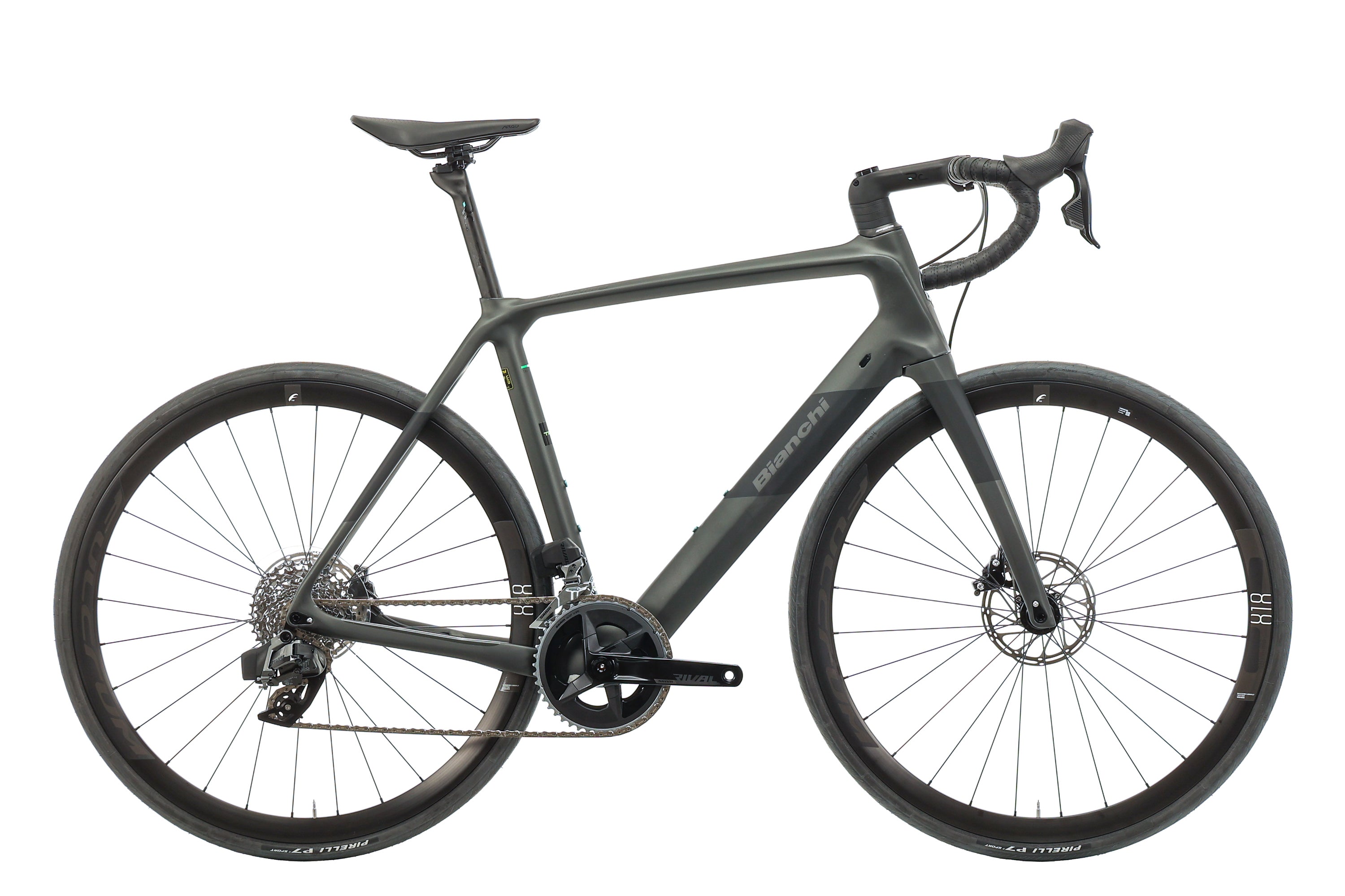 Bianchi Infinito CV Disc Rival eTap AXS Road Bike 2022 - 57cm Carbon Frame, Wireless Shifting | Perfect for Endurance Rides & Long-Distance Cycling