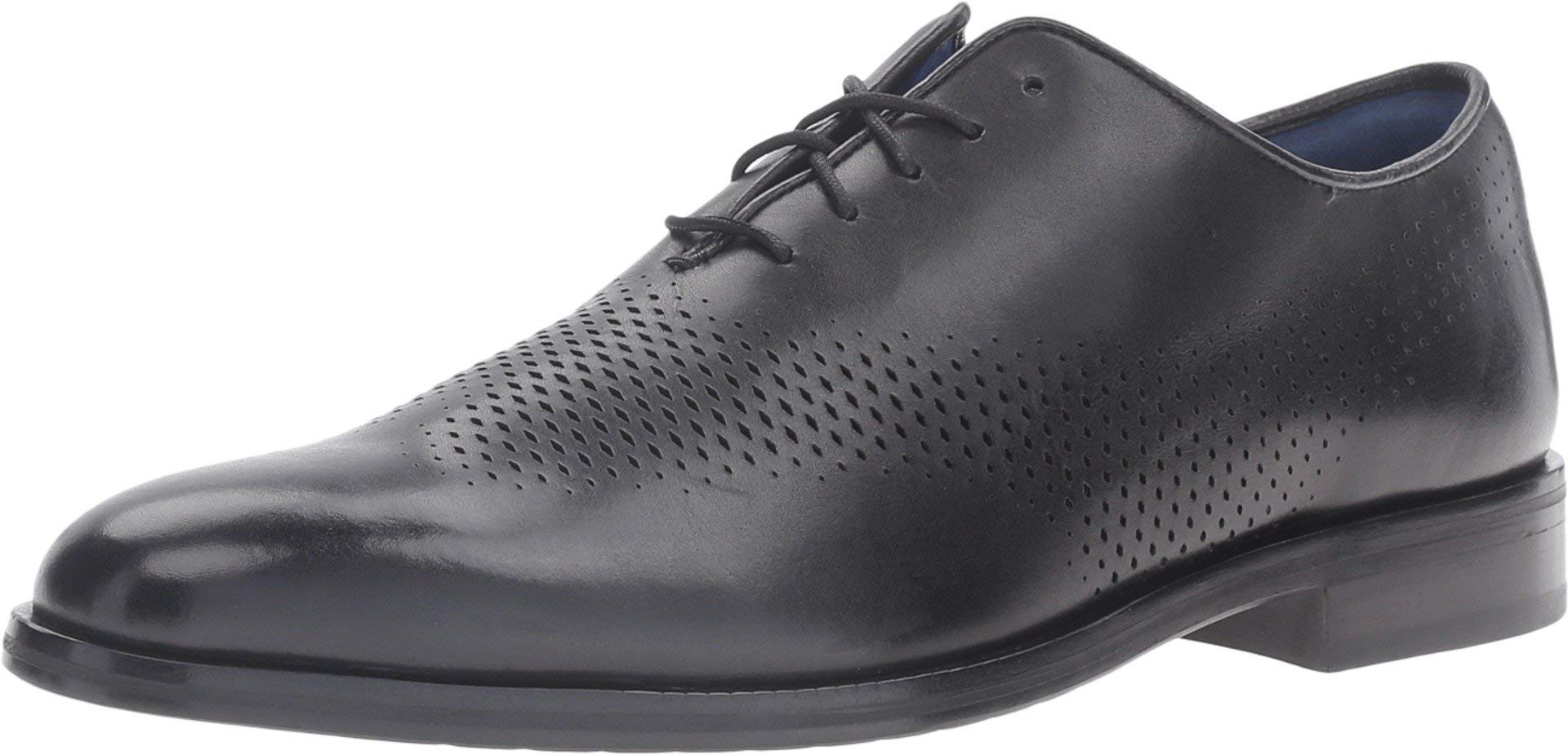 Cole Haan Men's Washington Grand Laser Wingtip Oxford Dress Shoes - Classic Business & Formal Wingtip Style for Office, Wedding & Special Occasions