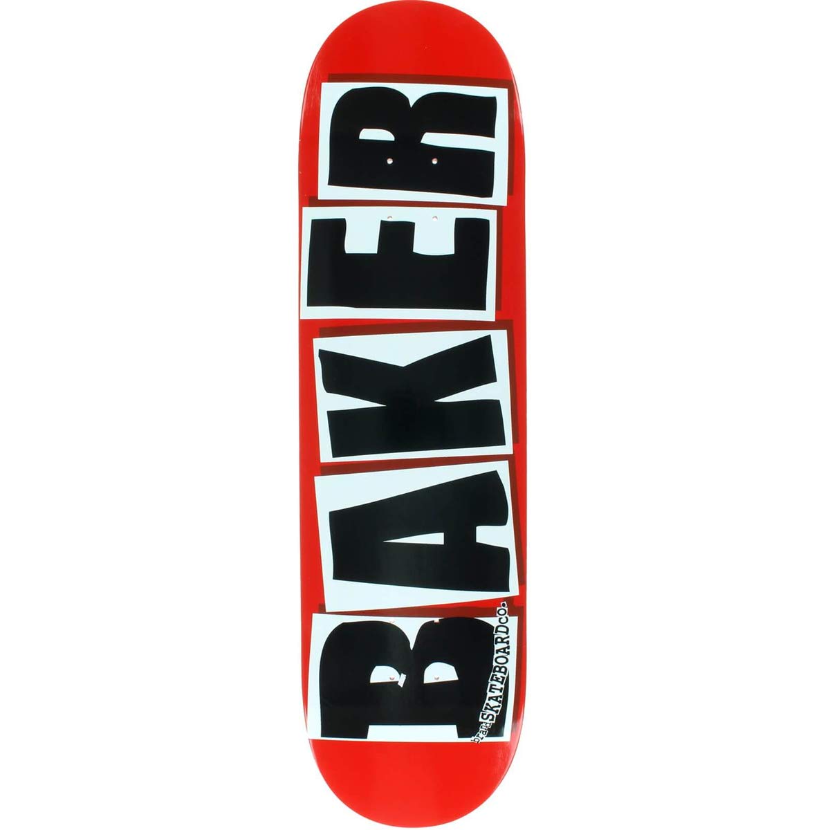 Baker Skateboard Complete Logo Red/Black 8.38