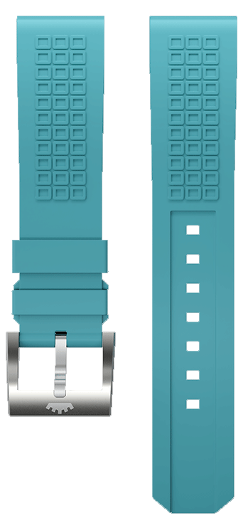 Fortis Serenity Blue Horizon Watch Strap - Premium Leather Replacement Band for Men & Women - Perfect for Casual, Business & Outdoor Activities
