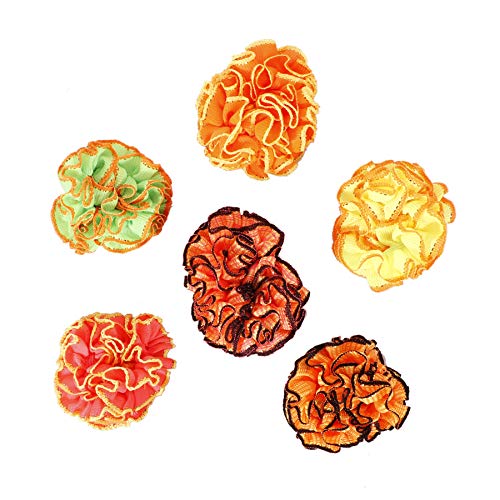 Honbon Stylish Hair Ties for Women & Girls - Soft Elastic Hair Bands for Ponytails, Braids & Buns - 6 Pack Assorted Colors - Perfect for Work, Gym & Everyday Use