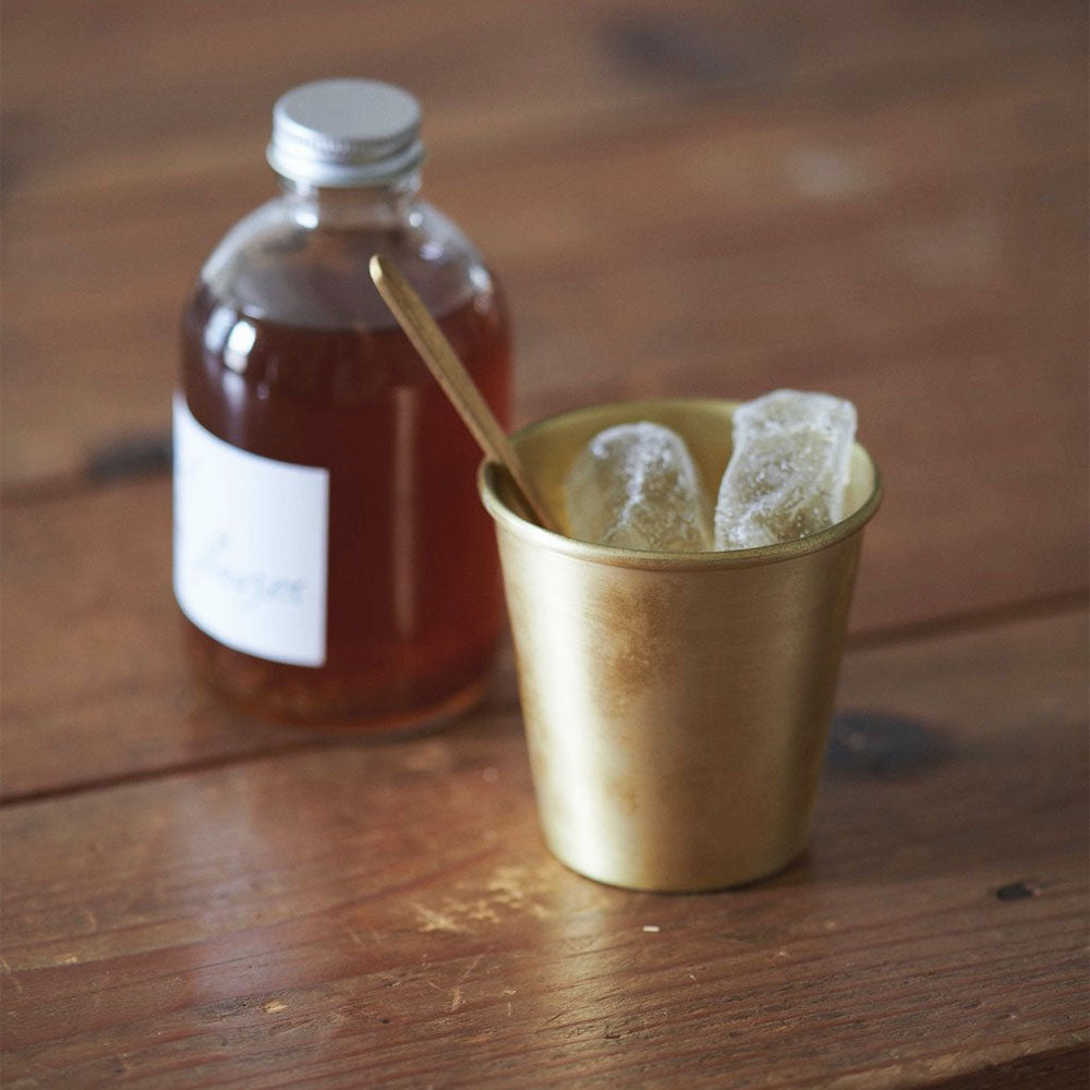 Premium Brass Cup - Elegant & Durable Drinking Vessel for Coffee, Tea & Cocktails | Perfect for Home, Office & Outdoor Use