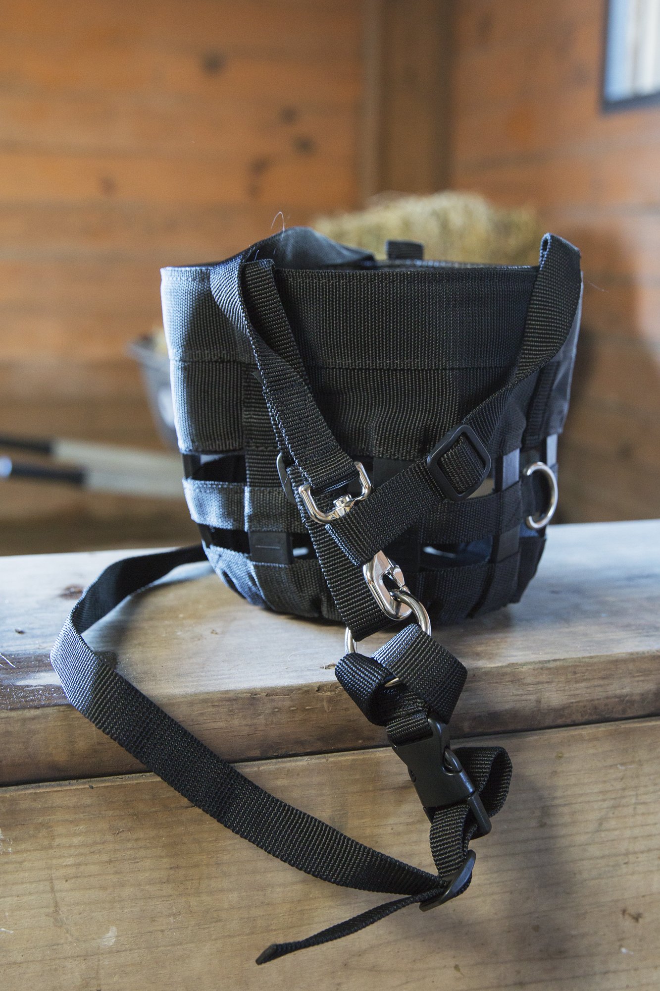 Best Friend Equine Supplies Deluxe Mini Grazing Muzzle - Black | Comfortable & Safe for Horses, Ponies | Perfect for Pasture, Training & Travel