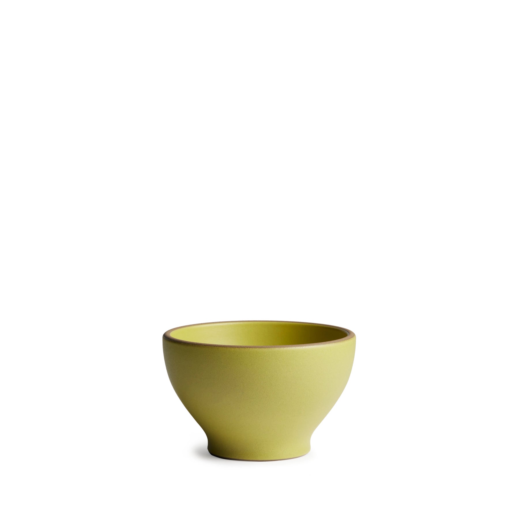 Premium Avocado Green Café Bowl - Elegant Ceramic Soup & Salad Dish for Home Dining & Restaurant Use