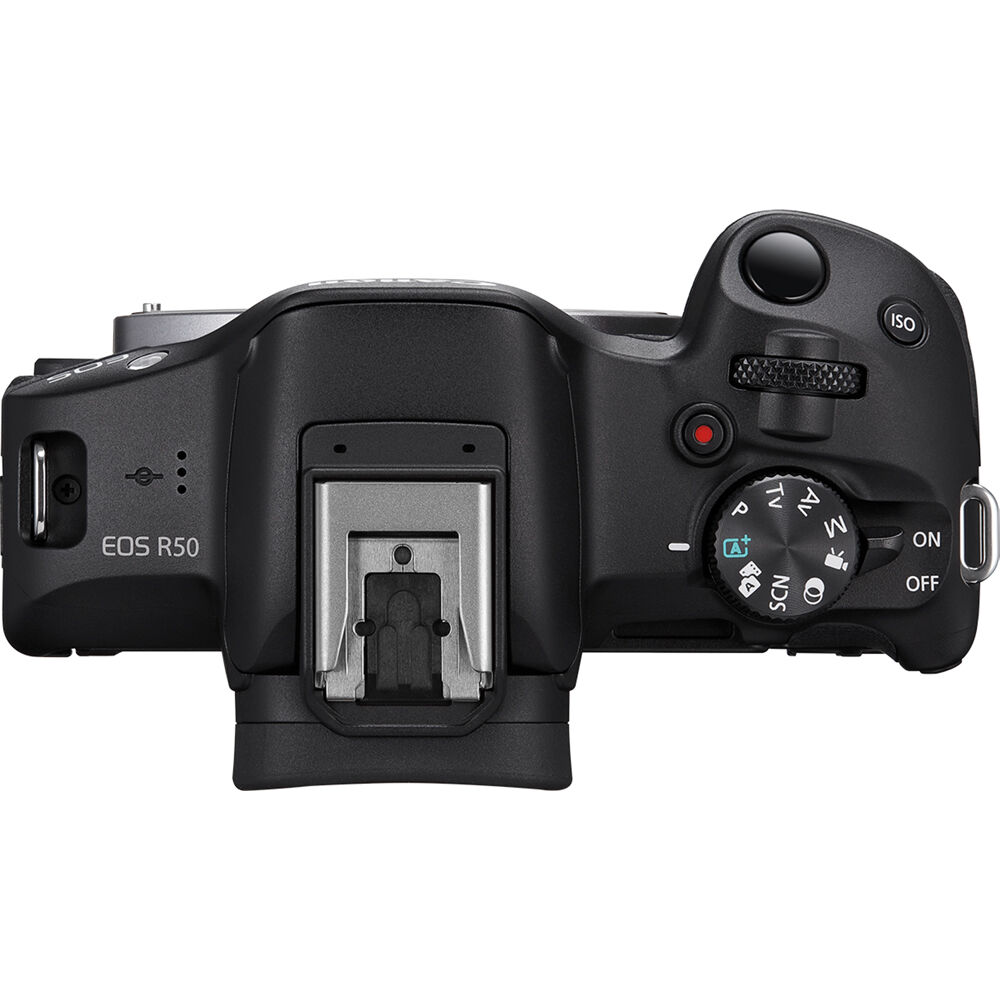 Canon EOS R50 Mirrorless Camera Content Creator Kit with RF-S 18-45mm Lens - Perfect for YouTube, Vlogging & Photography