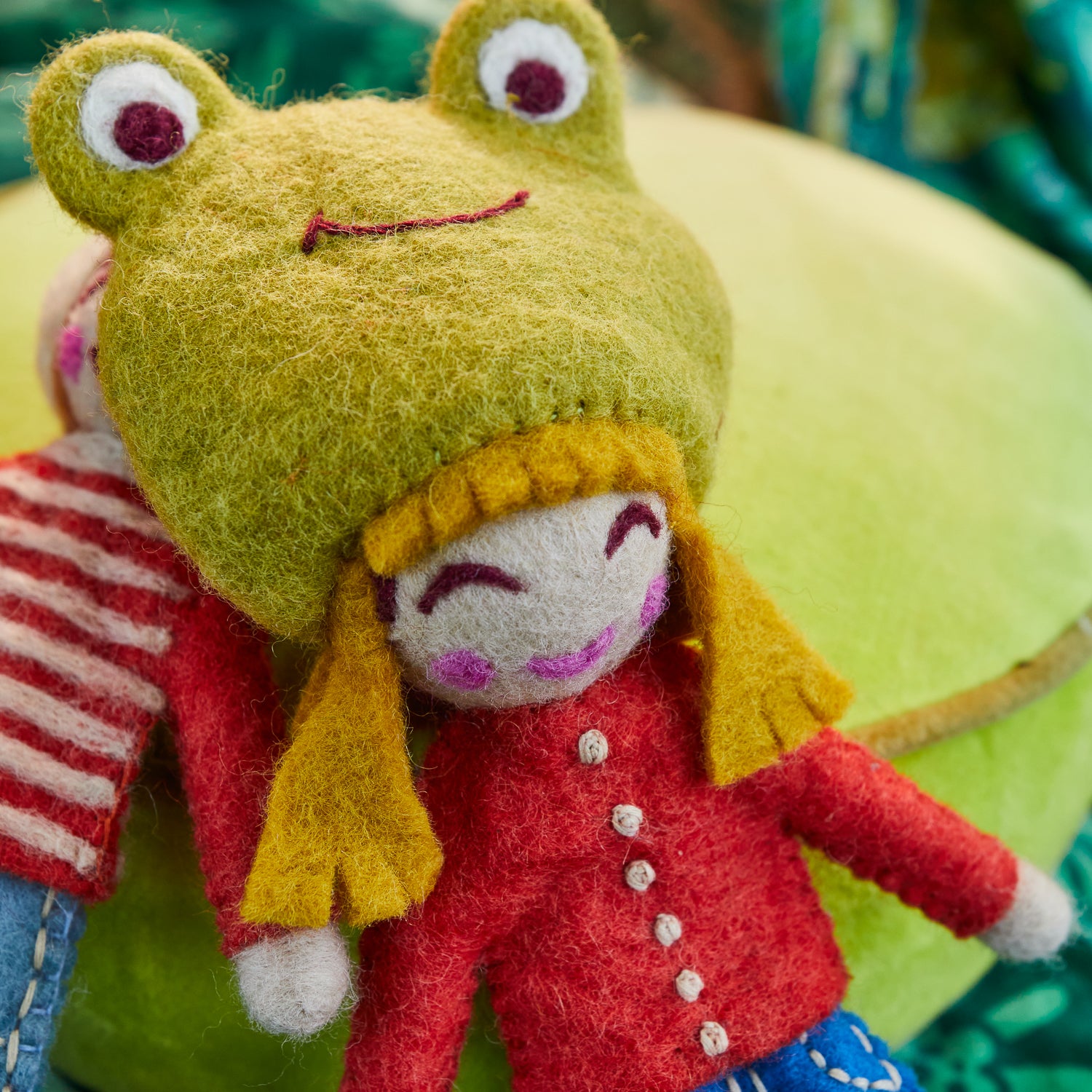 Handmade Marianne Felt Doll - Soft Plush Toy for Kids & Collectors | Perfect for Nursery Decor, Birthday Gifts & Themed Parties