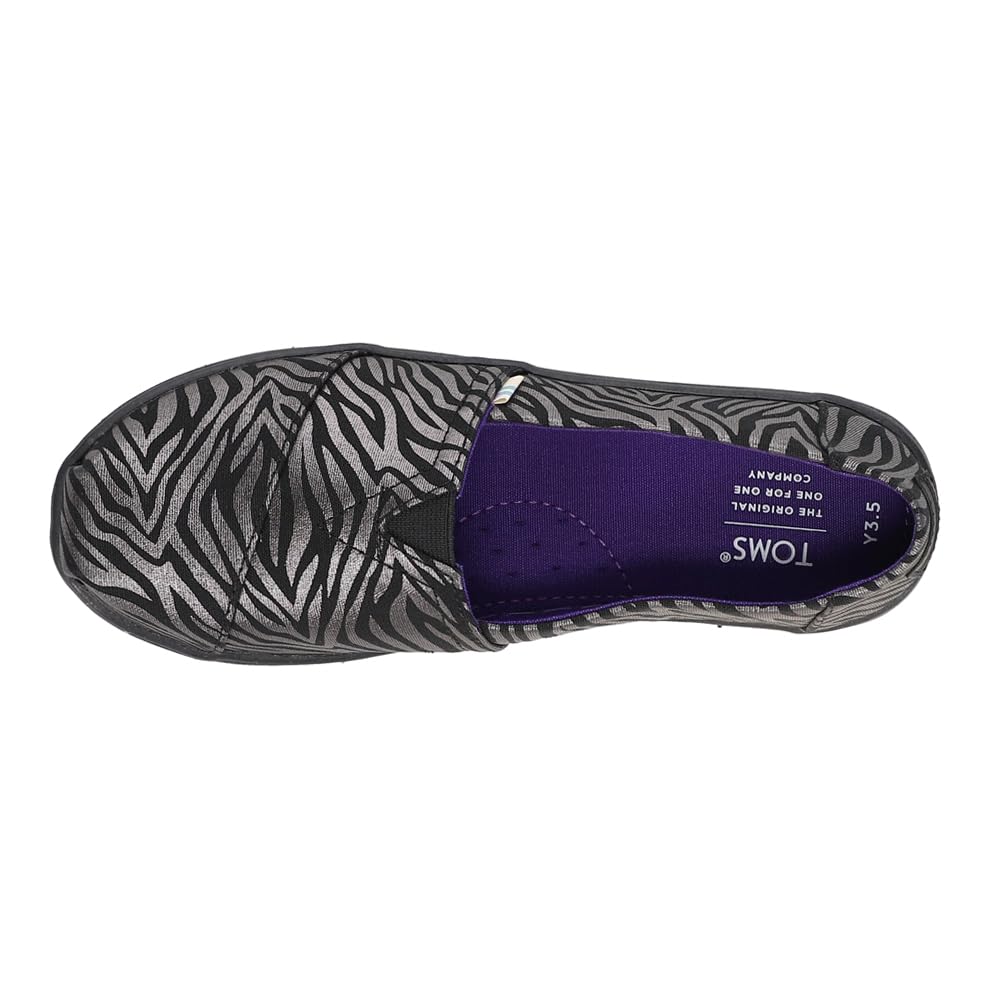 TOMS Women's Alpargata Slip-On Flats - Comfortable Casual Shoes for Women | Perfect for Everyday Wear, Office, Travel & Summer Outfits