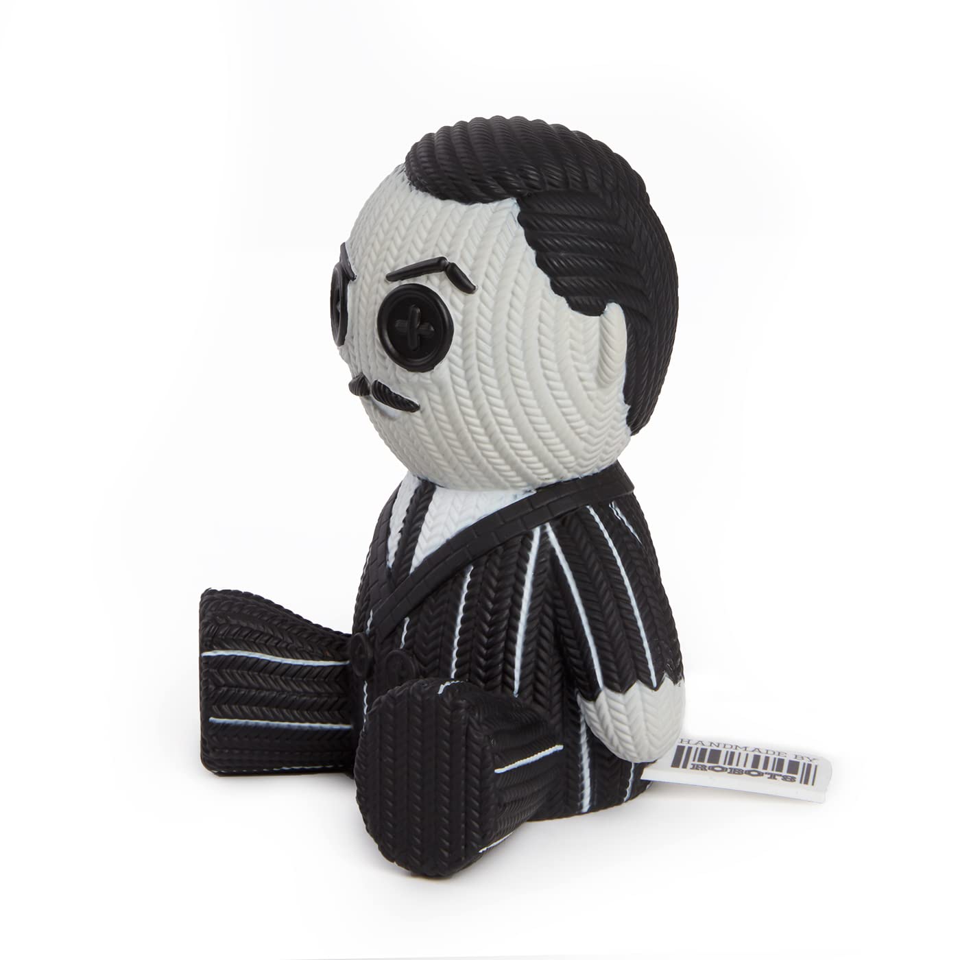 Handmade Robot-Crafted Gomez Addams Family Collectible Figurine #058 - Perfect for Horror Fans, Movie Memorabilia & Home Decor