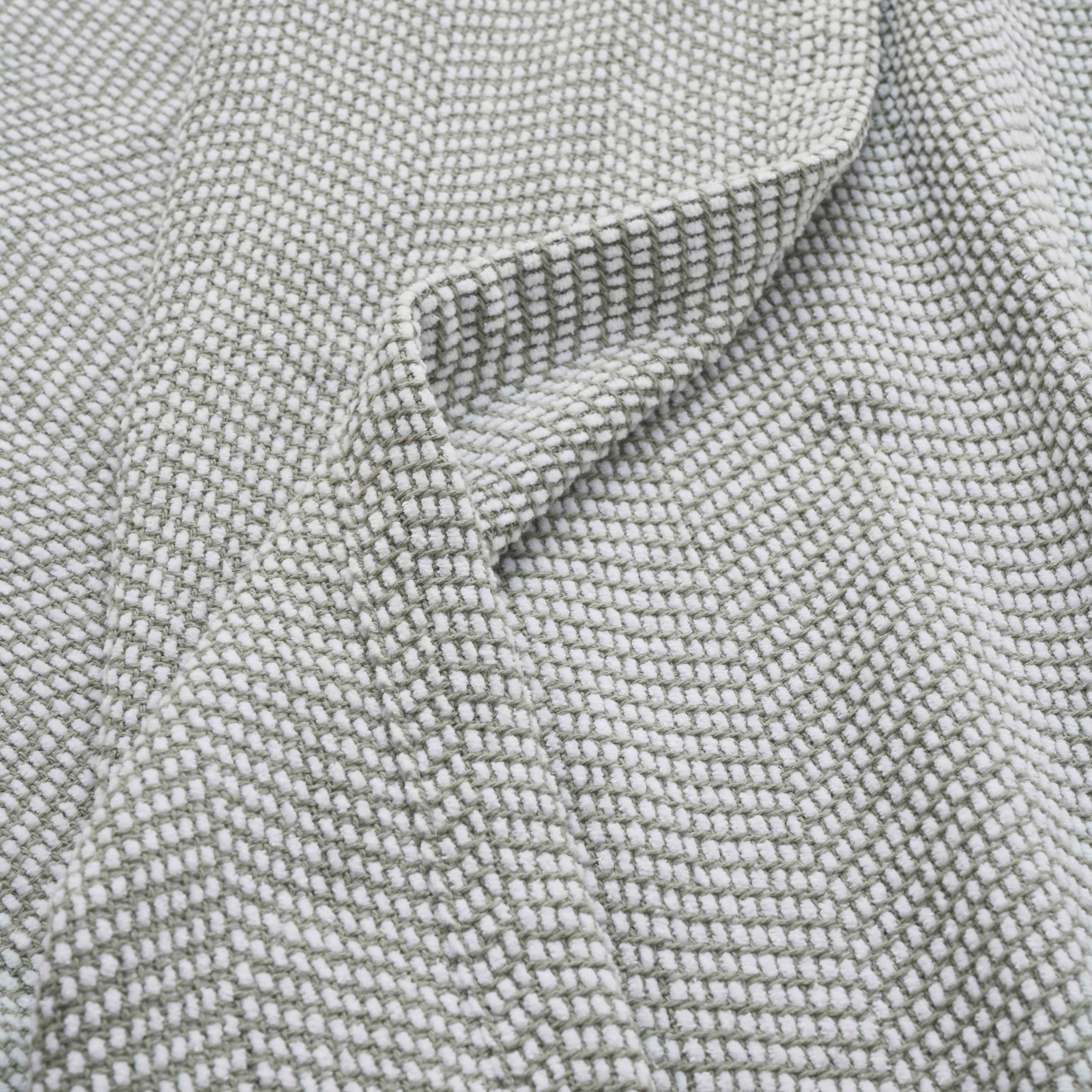 Soft Maya Chenille Herringbone Cotton Blanket - Medium Weight Throw for Bed, Sofa & Couch - Cozy Home Decor & Gift Idea
