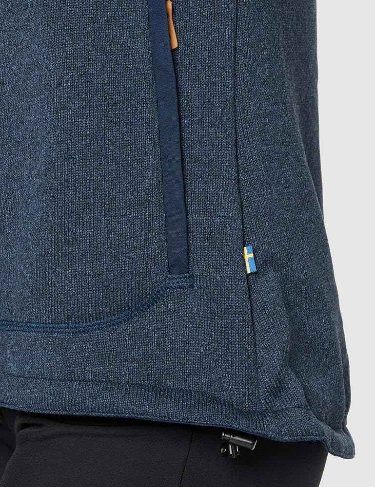 Fjallraven Ovik Fleece Hoodie Jacket for Women - Warm Winter Pullover with Hood - Cozy Outdoor Hiking & Casual Wear Fleece Jacket