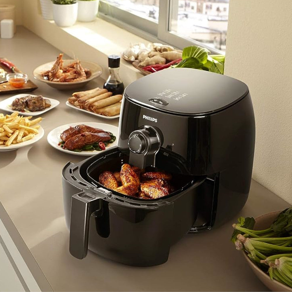 Refurbished PHILIPS HD9621 Air Fryer with TurboStar Technology | Manufacturer Warranty Included | Perfect for Healthy Cooking, Fast Meals & Family Snacks